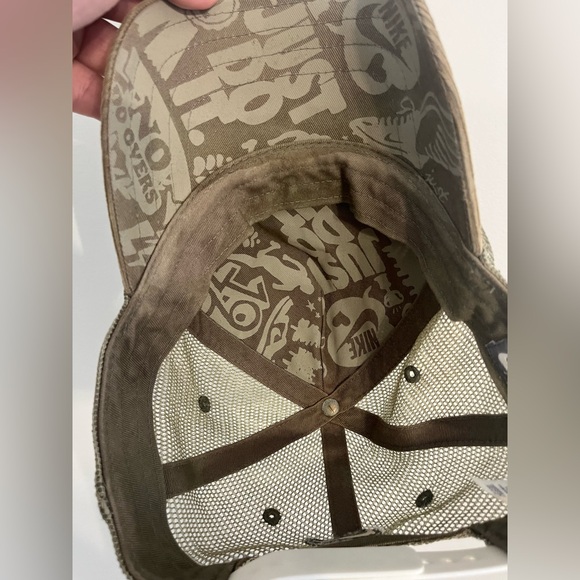 Vintage Nike corduroy just do it truckers hat - Picture 2 of 3